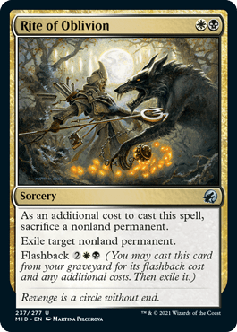 Standard Shakeup Orzhov Control a Standard deck by